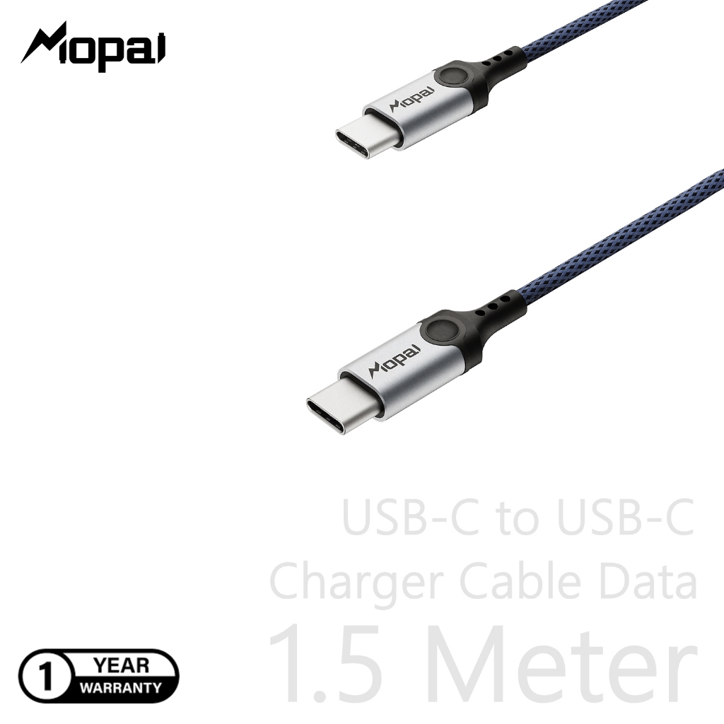 Jual Mopai KT112 Kabel Data 1.5M PD Type C to Type C Fast Charging 60W ...