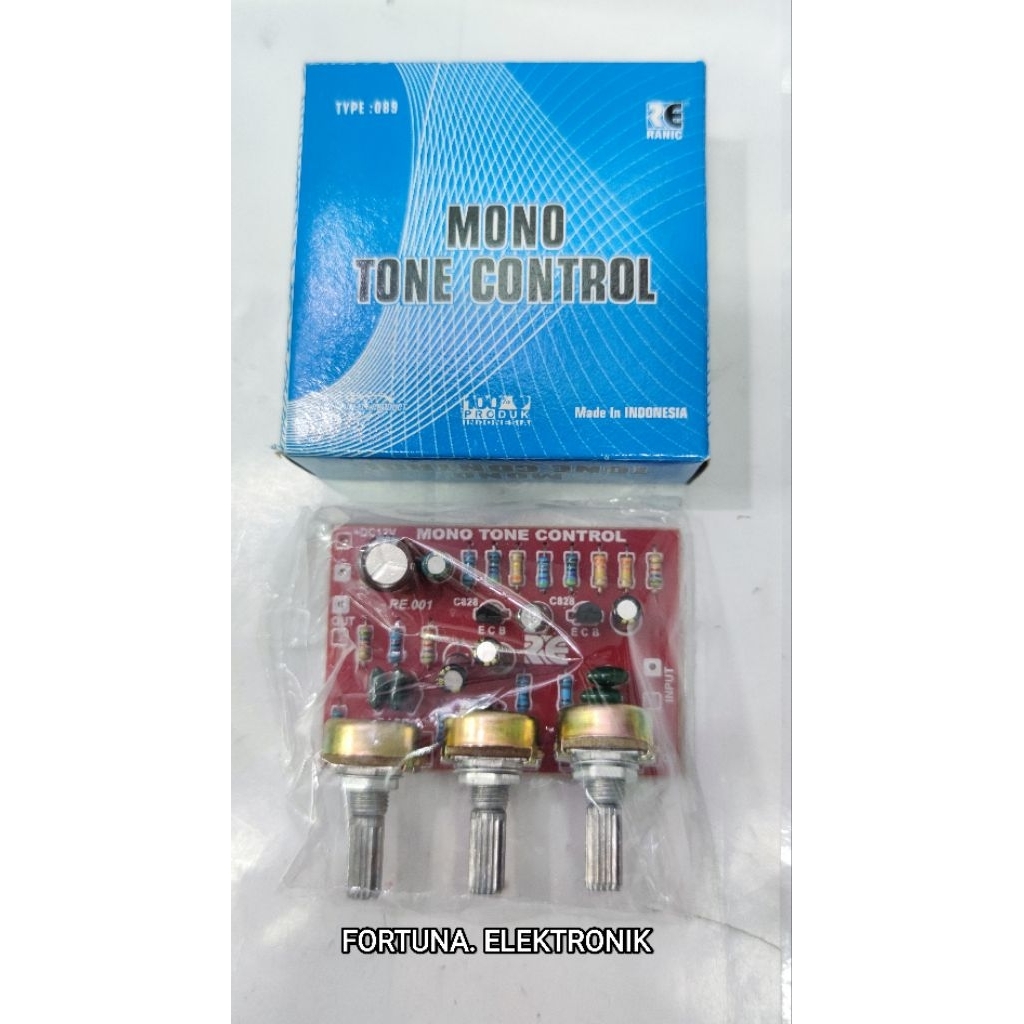 Jual RANIC KIT TONE CONTROL MONO 3POTENSIO DC12V TYPE(089) | Shopee ...