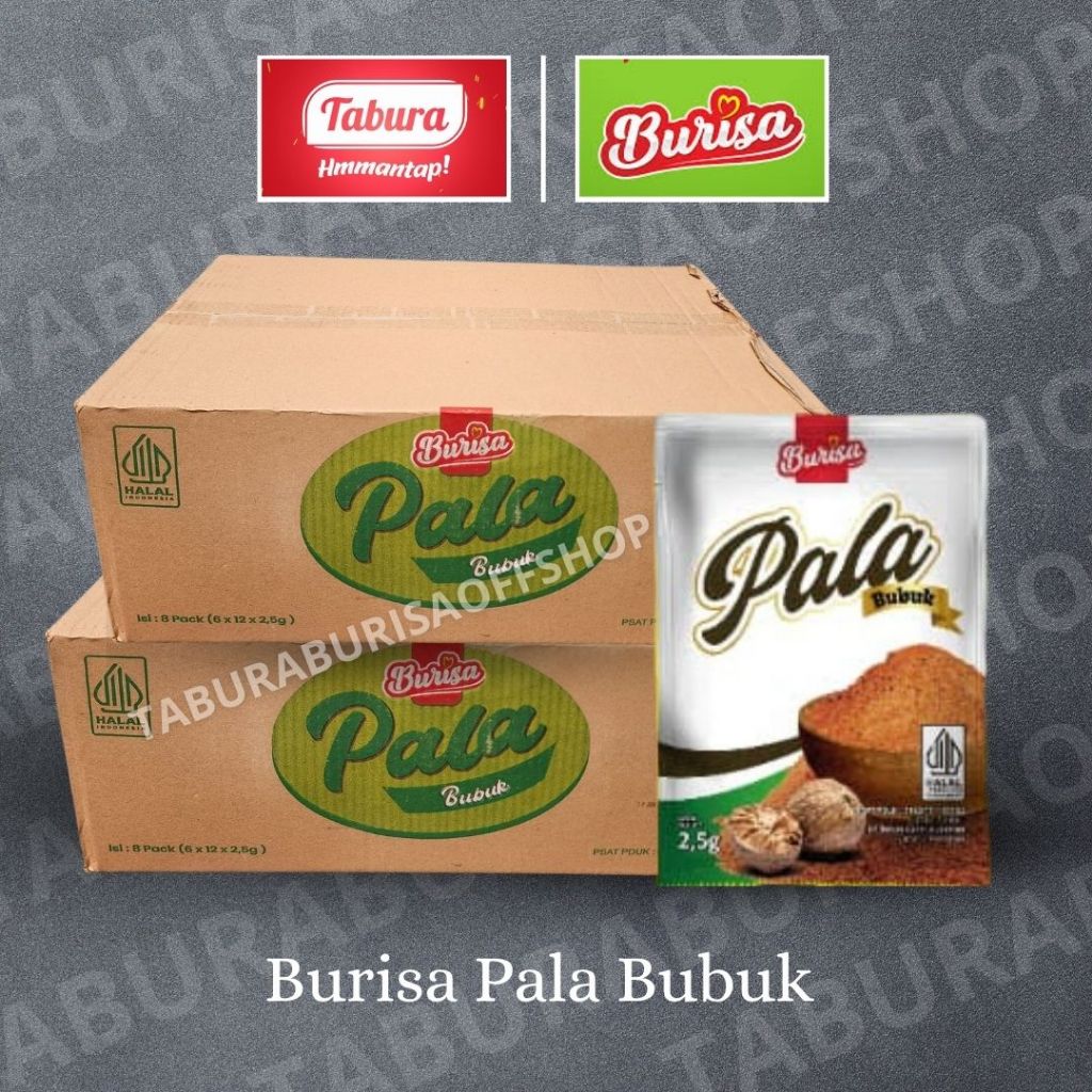 Jual BURISA Pala Bubuk (DOS-CARTON) | Shopee Indonesia