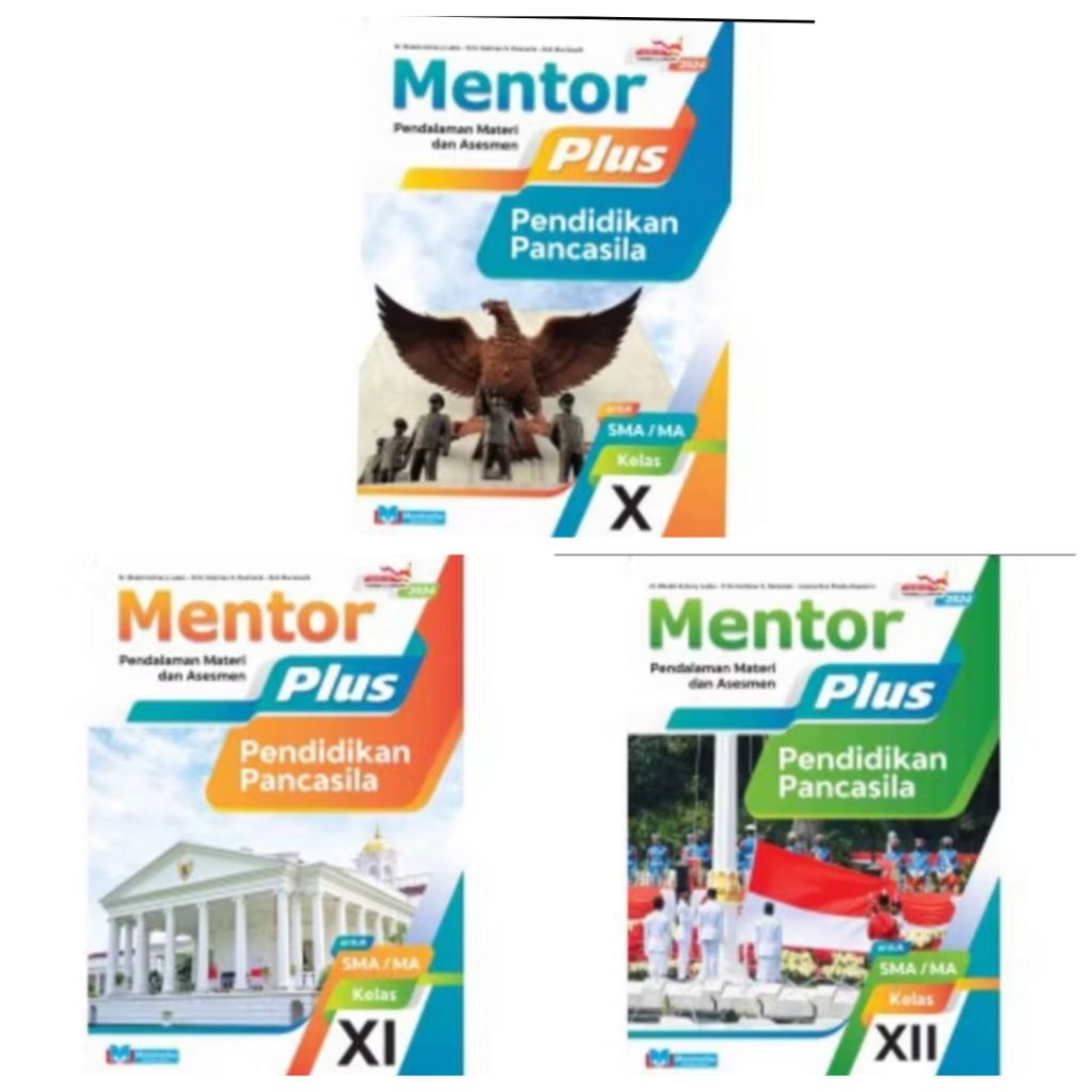 Jual Mentor plus pendidikan pancasila k-merdeka masmedia SMA/MA kelas X ...
