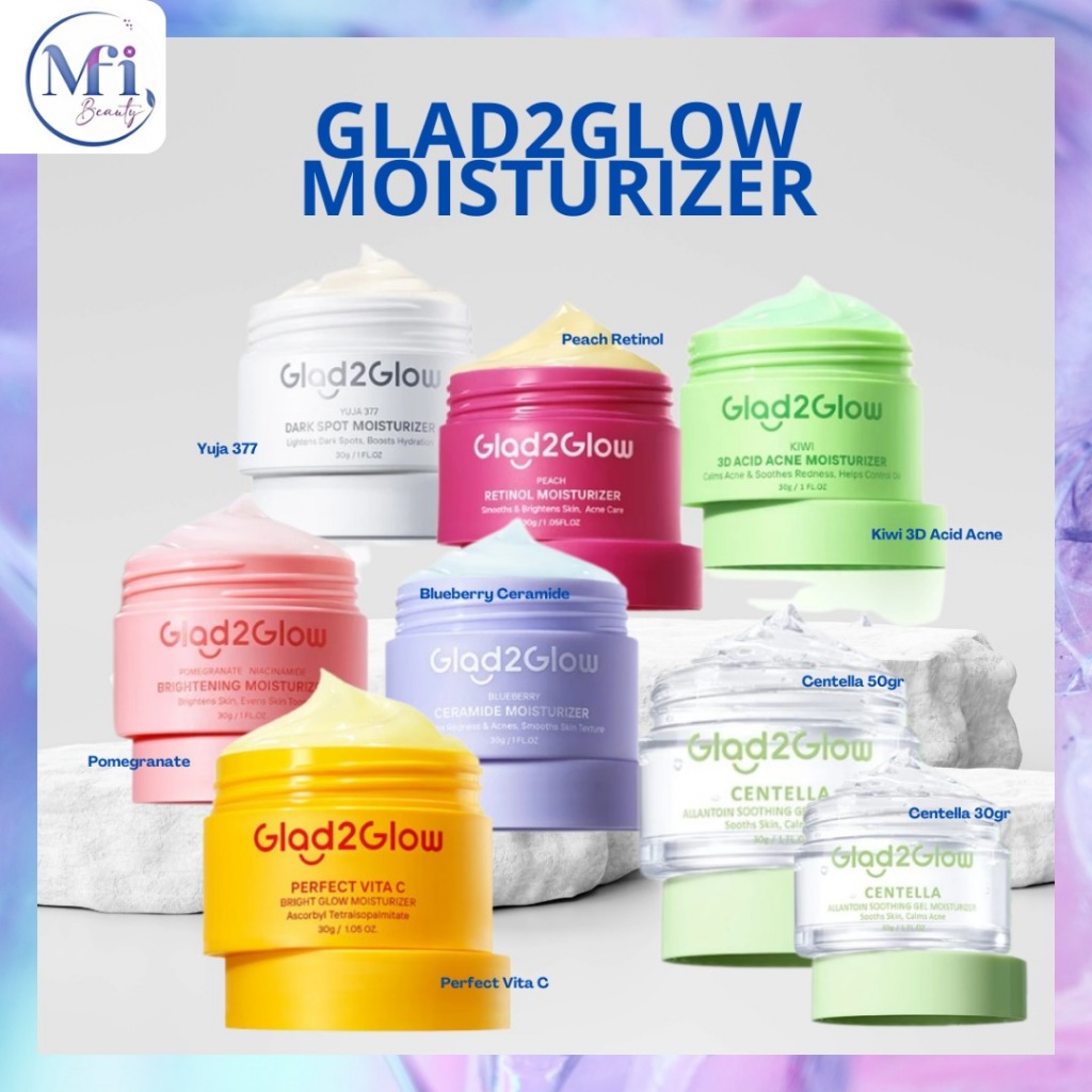 MFI Glad2Glow Moisturizer Series For Sensitive Skin