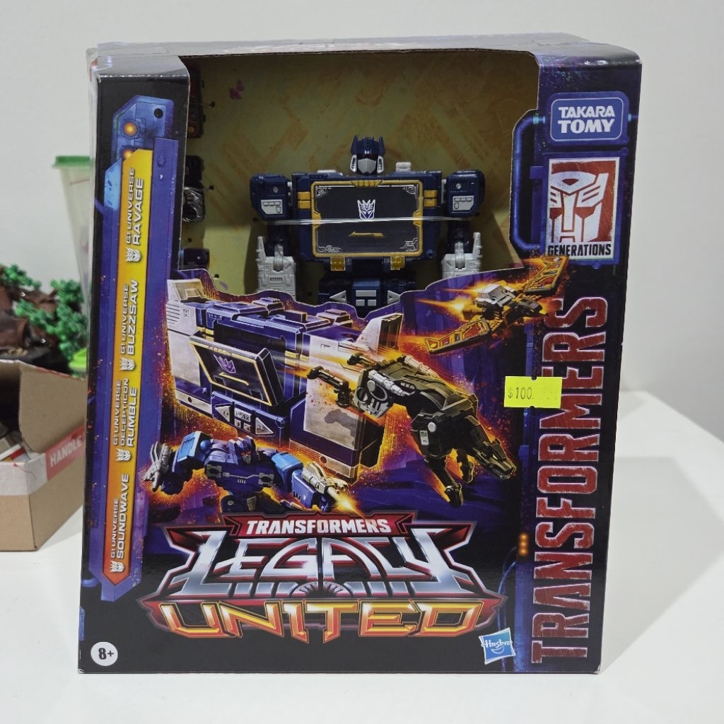 Jual Transformers Legacy United G1 Universe Soundwave Rumble Buzzsaw ...
