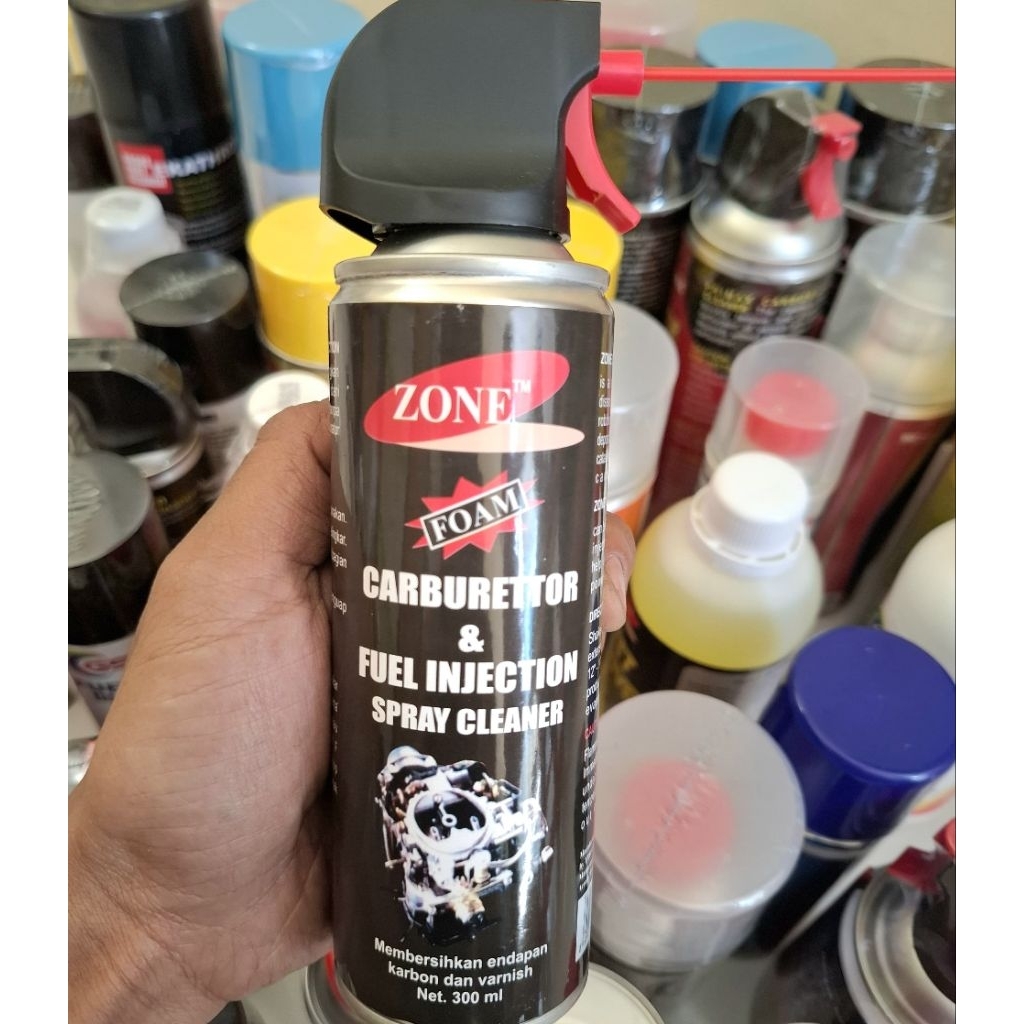 Jual Pembersih Throtle Body & karburator ZONE INJECTOR CLEANER FOAM ...