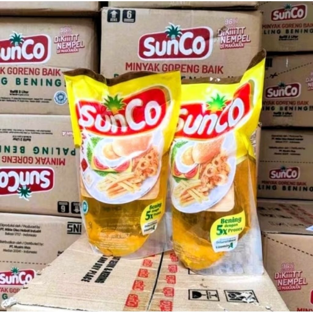 Jual Sunco 2L minyak goreng 1 dus | Shopee Indonesia