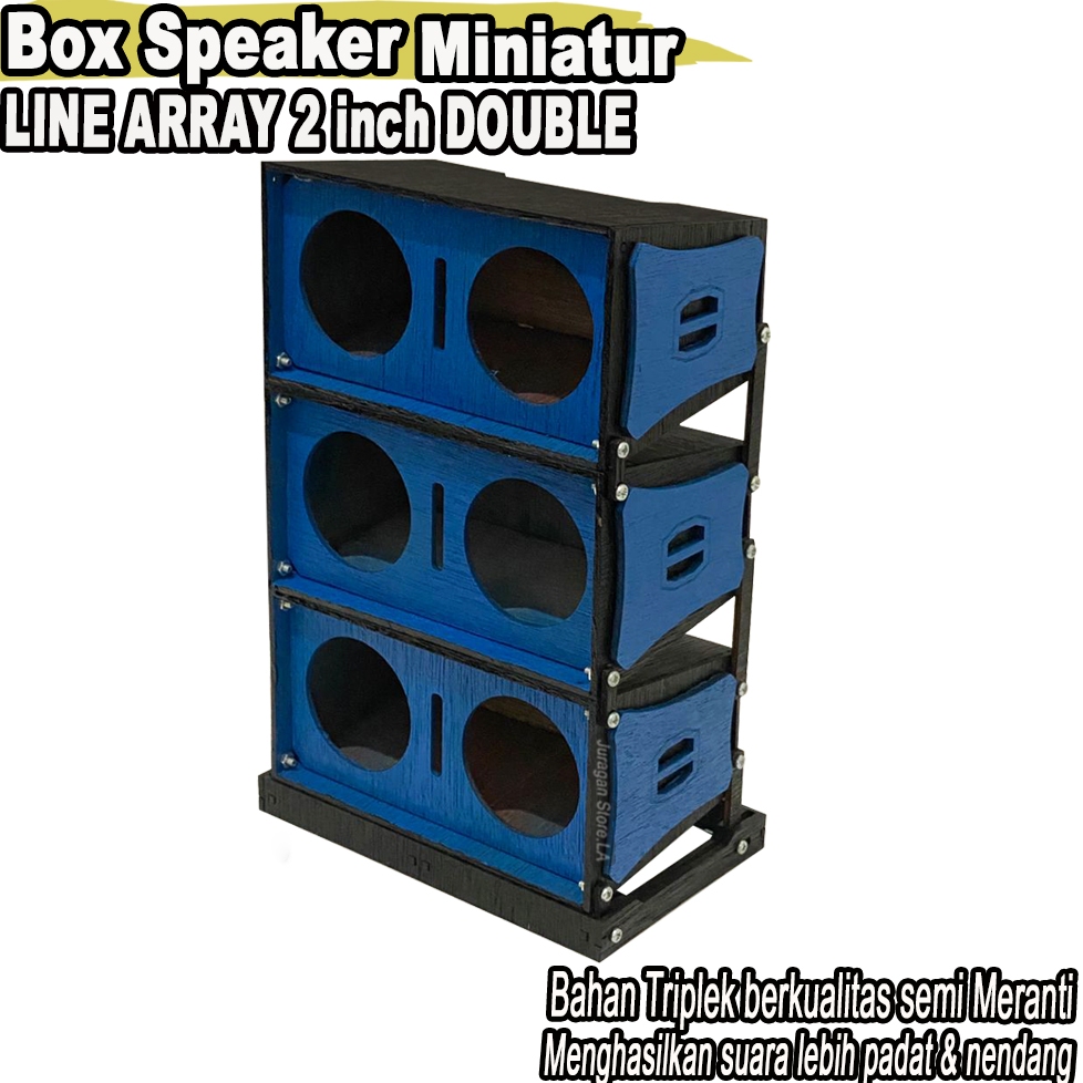 Jual Box Speaker Miniatur Line Array 2 Inch | Shopee Indonesia