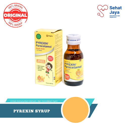 Jual PYREXIN SIRUP 120 MG/5 ML 60ML | Shopee Indonesia