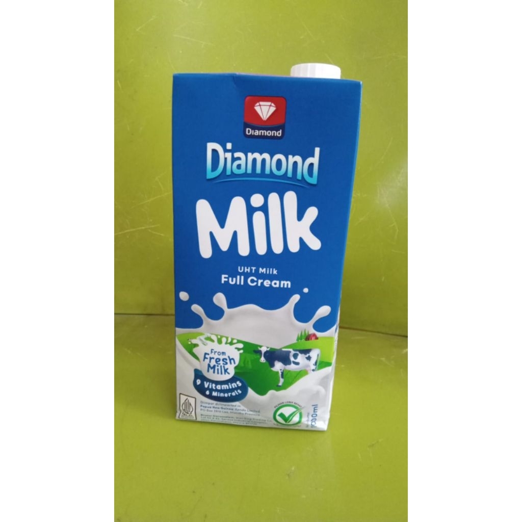 Jual Susu UHT full Cream Diamond 1 ltr Bogor | Shopee Indonesia