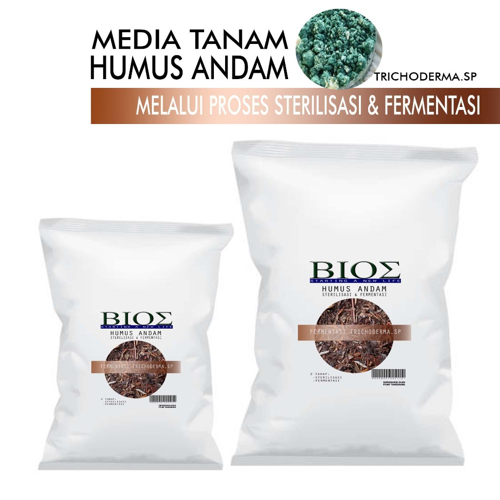 Jual Media tanam Humus andam steril dan sudah fermentasi trichoderma,sp ...