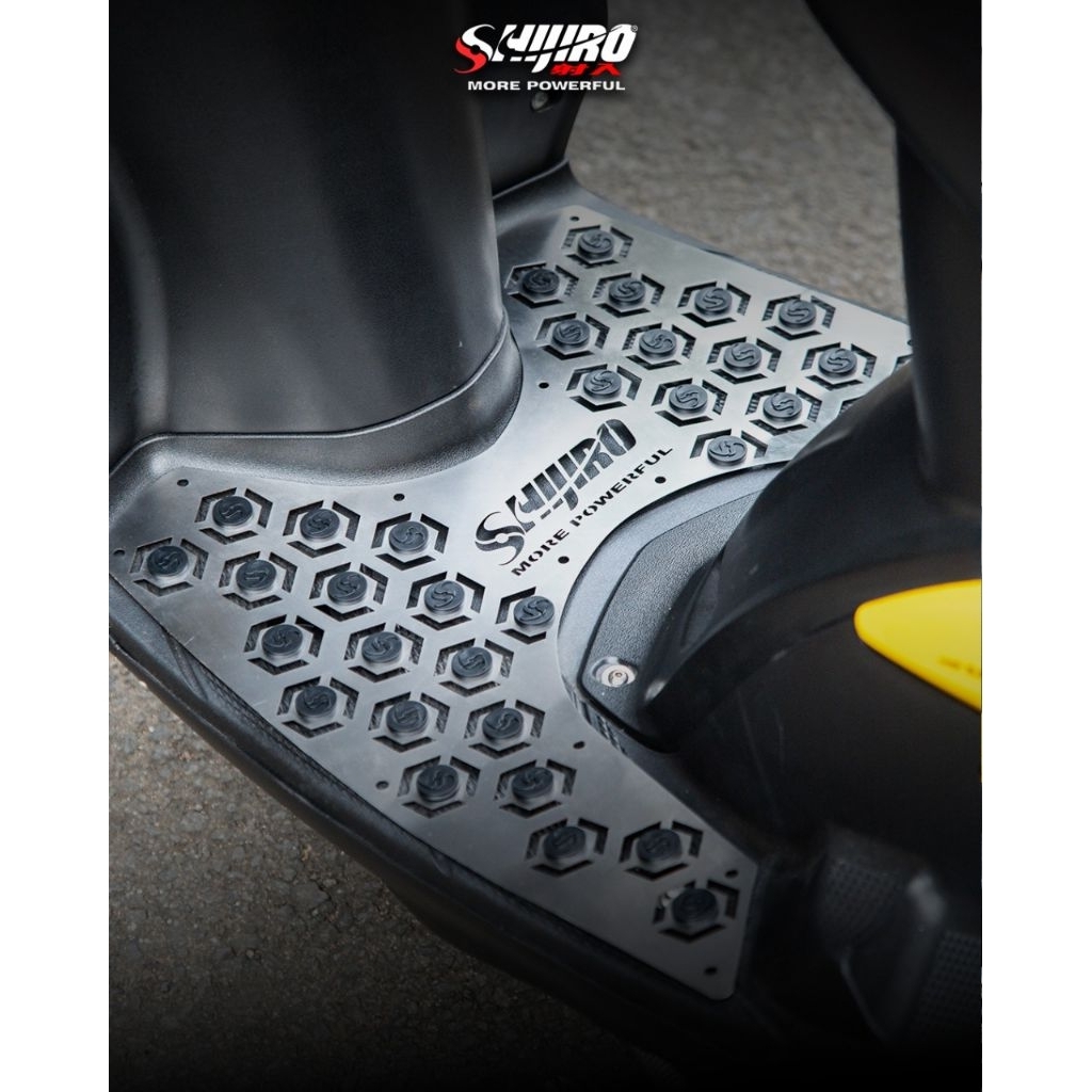 Jual Bordes Shijiro Racing untuk motor Mio Sporty smile | Shopee Indonesia