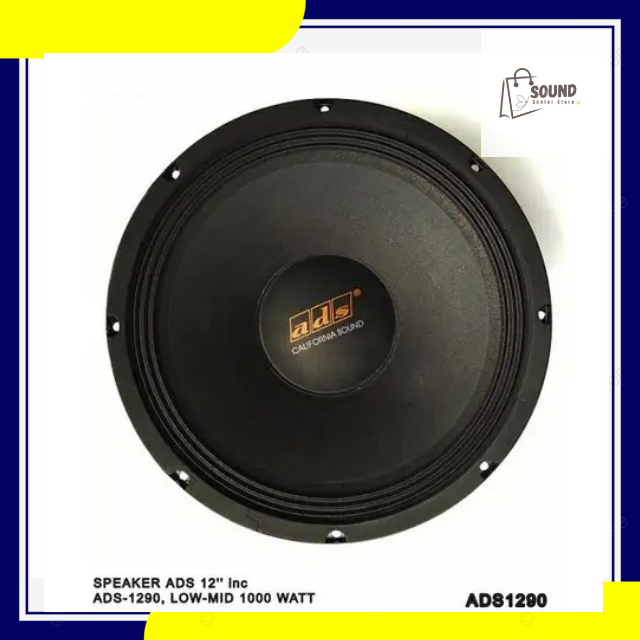 Jual SPEAKER ADS CALIFORNIA 1290 12inch 12 inch FULL RANGE MID LOW