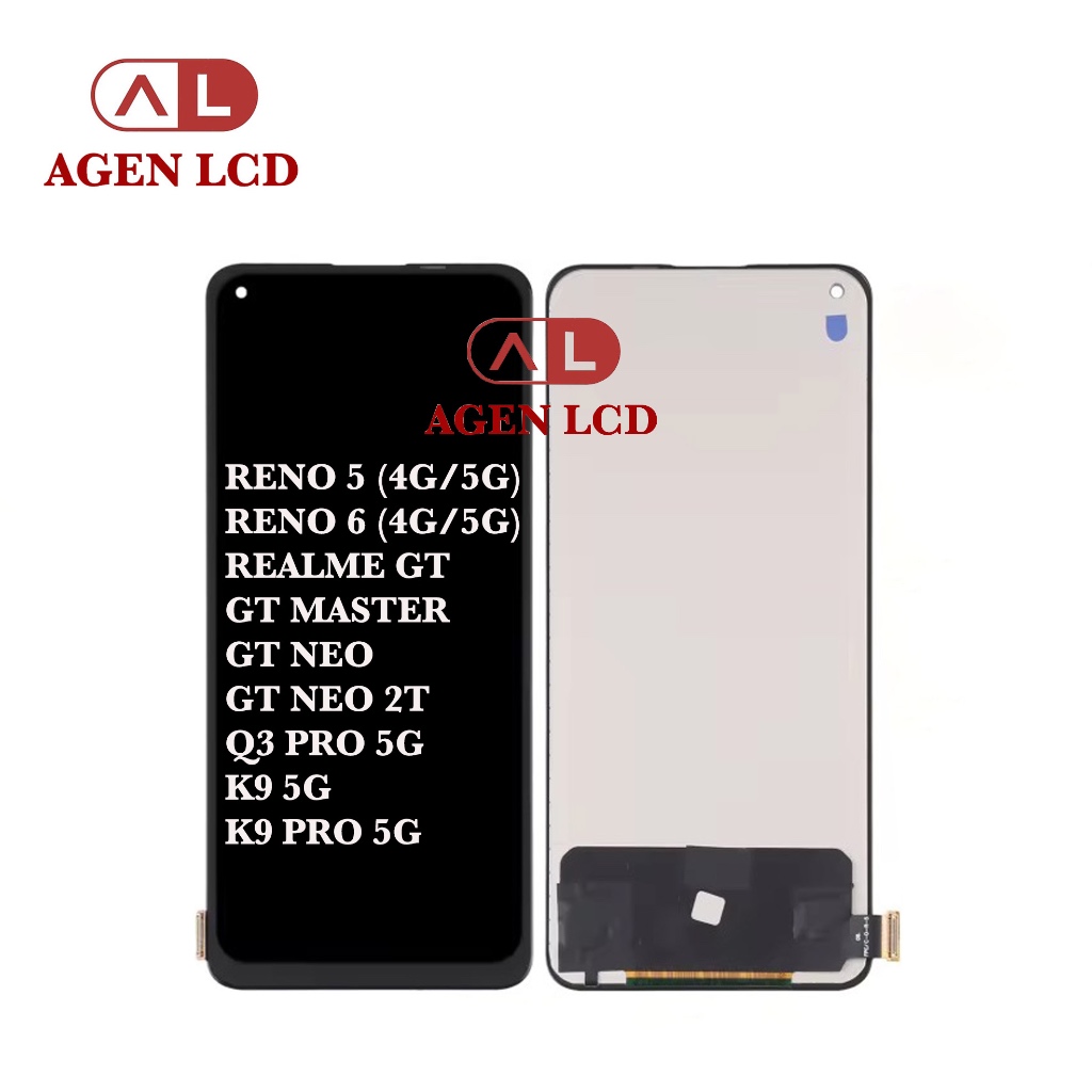 Jual LCD For Oppo Reno 5 4G 5G - Reno 6 4G 5G - Realme GT - GT Master ...