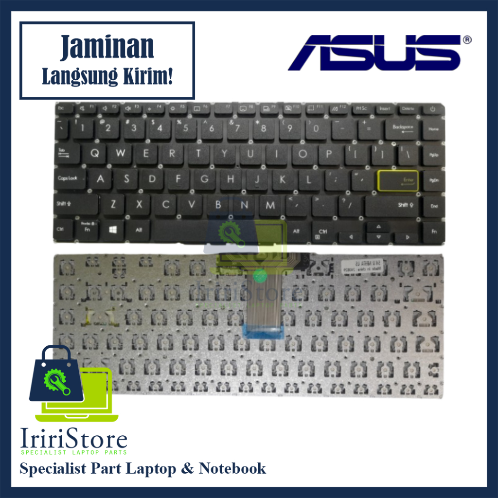 Jual Keyboard Laptop Asus VivoBook 14 M413DA X413 X413JA V4050F 14S ...