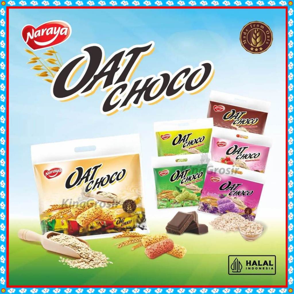 Jual Naraya Oat Choco 400gr / Camilan Oat Enak Sarapan Sehat | Shopee ...