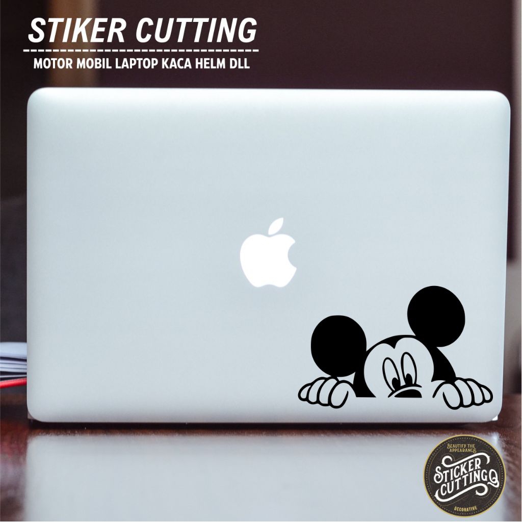 Jual Stiker Mickey Mouse 02 Sticker Cutting Laptop | Shopee Indonesia