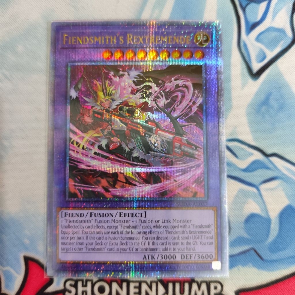 Jual Yugioh AE Fiendsmith Rextremende SUDA-AE037 QCSE Original | Shopee ...