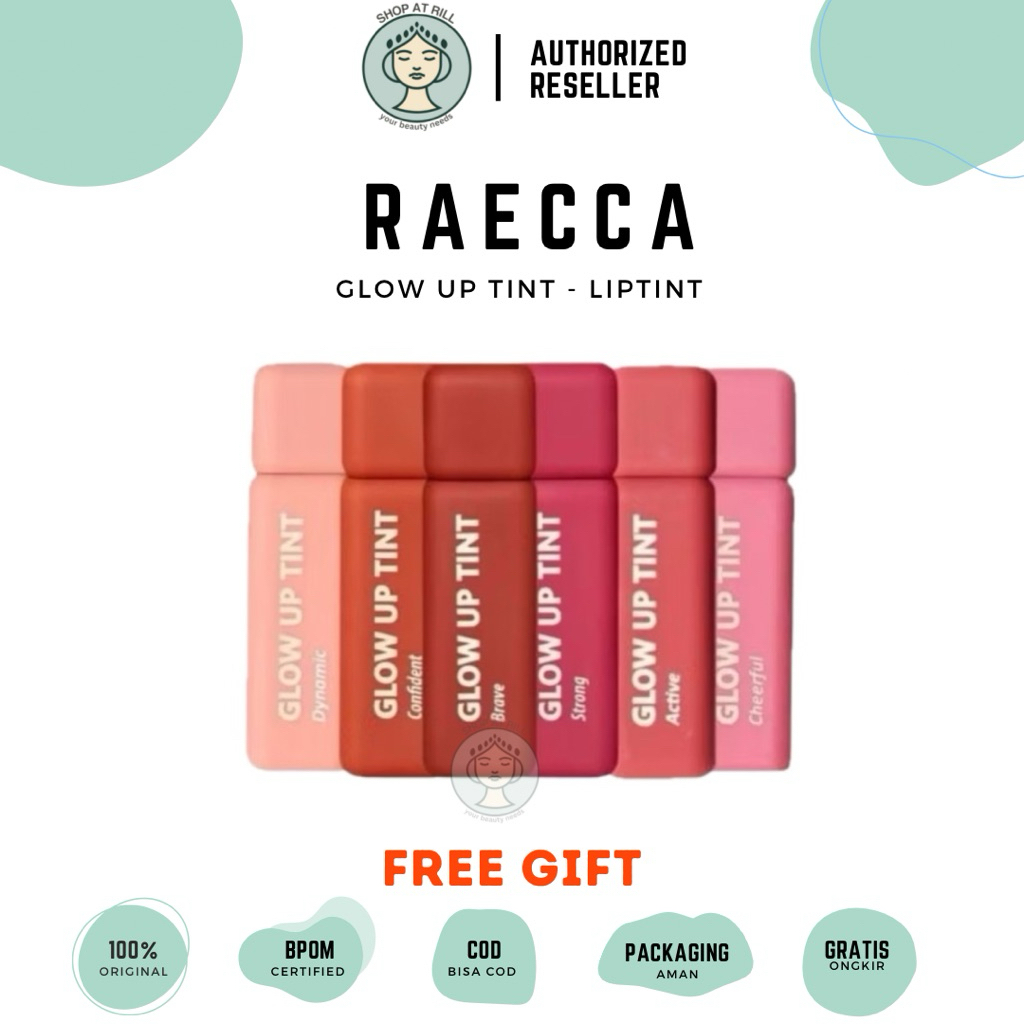 Jual [PARTNER RESMI] GLOW IT UP TINT BY RAECCA / LIP TINT RAECCA ...