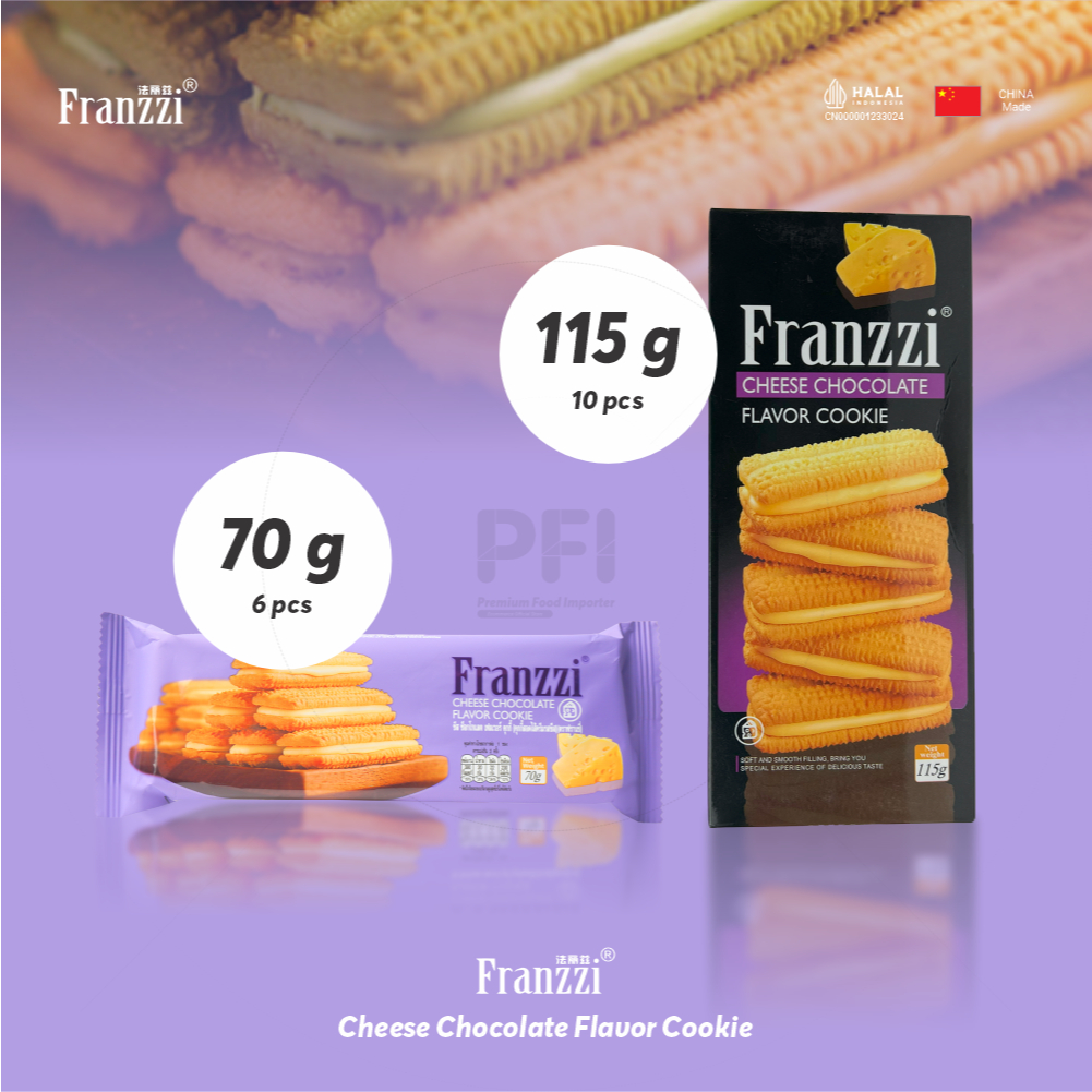 Jual Franzzi Cheese Chocolate Cookie 115gr Box | Shopee Indonesia