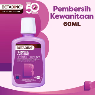 BETADINE FEMININE HYGIENE Pembersih Kewanitaan 60ml