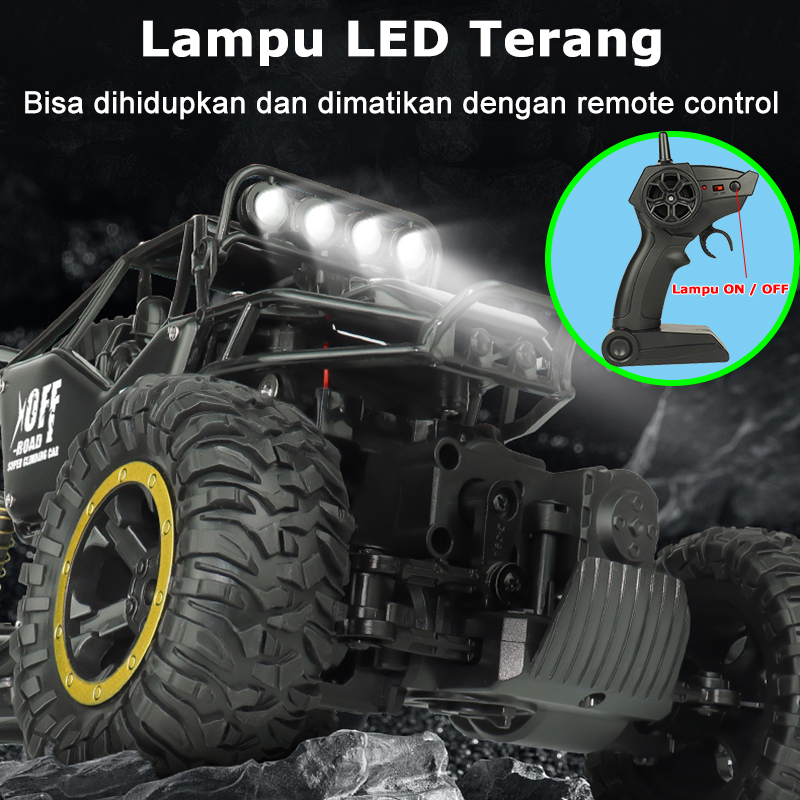 Jual Mobil Remote Control Besar 4WD 1:16 RC Mobil Offroad Jumbo Bahan ...