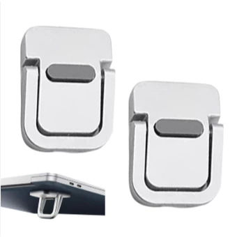 Holder Laptop Stand 2 PCS Tablet Penyangga Portable Mini Aluminum Cooling Pad Stand Penyangga