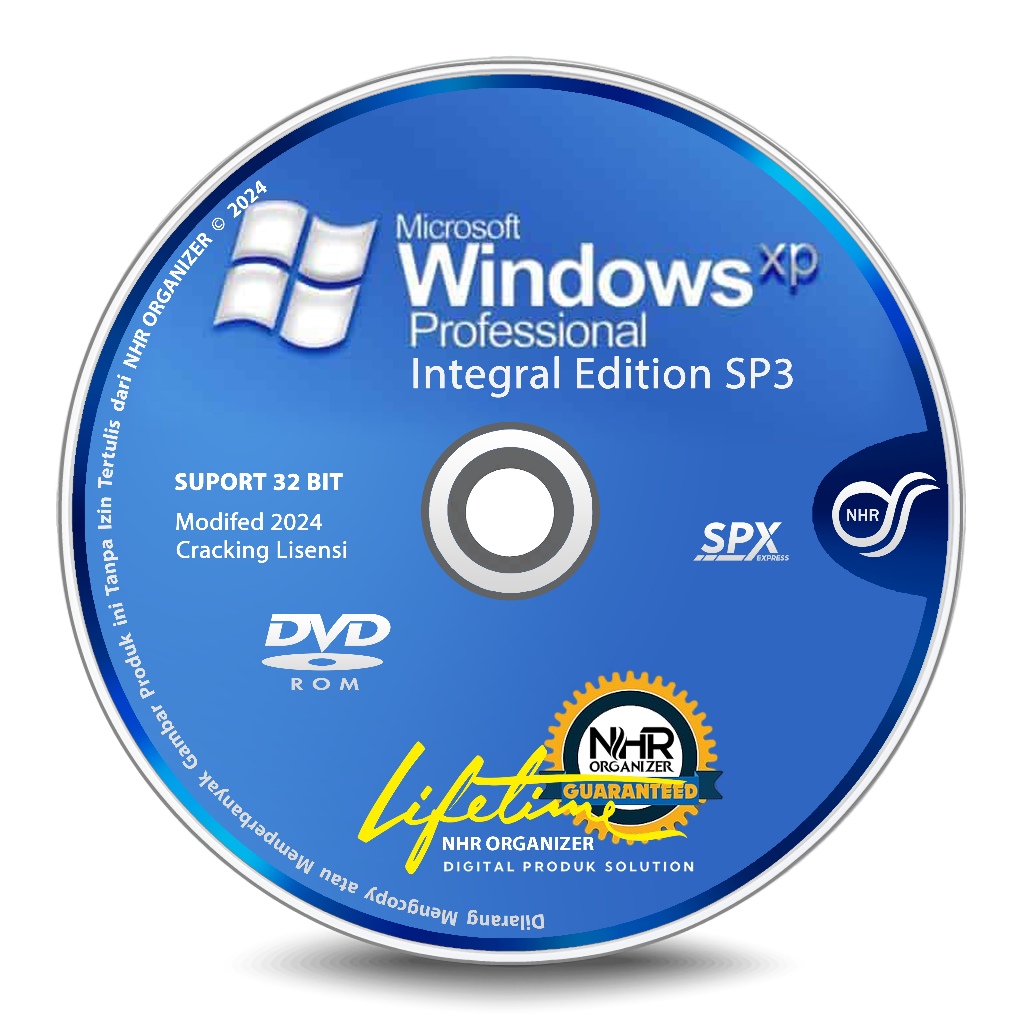 Jual DVD Installer Windows® XP Professional SP3 Integral Edition x86 ...