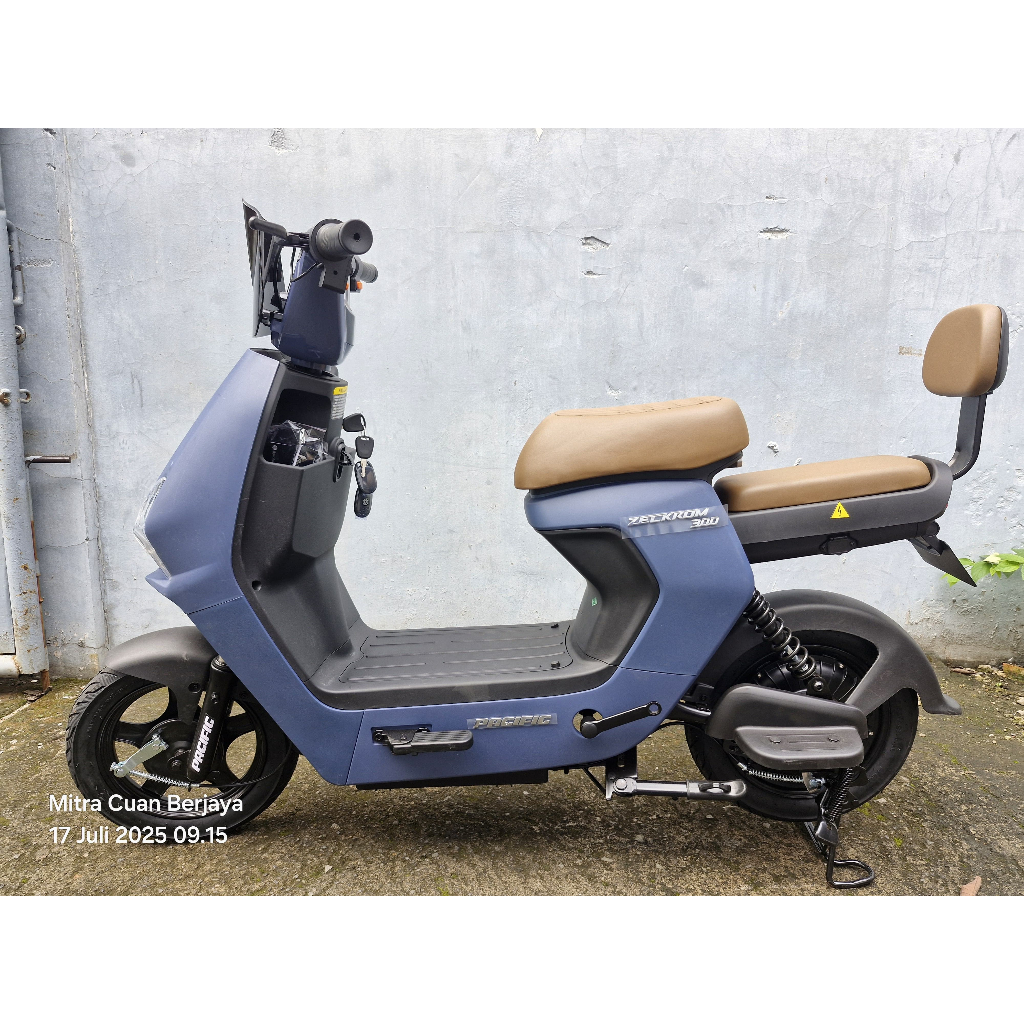 Sepeda Listrik NEW PACIFIC ZECKROM 300 500Watt LCD SPEDOMETER ADA BAGASINYA, Bergaransi Resmi