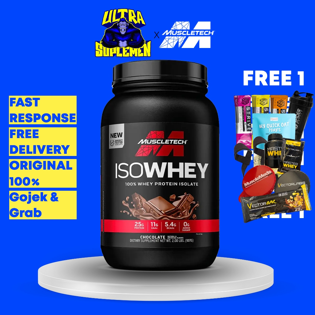 Jual MUSCLETECH ISO WHEY 2LBS | Shopee Indonesia