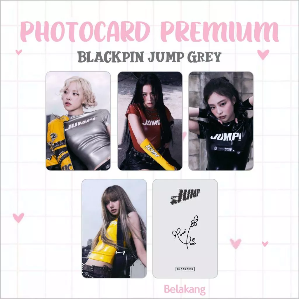 Photocard PC Premium Blackpink The Game dan The Girls