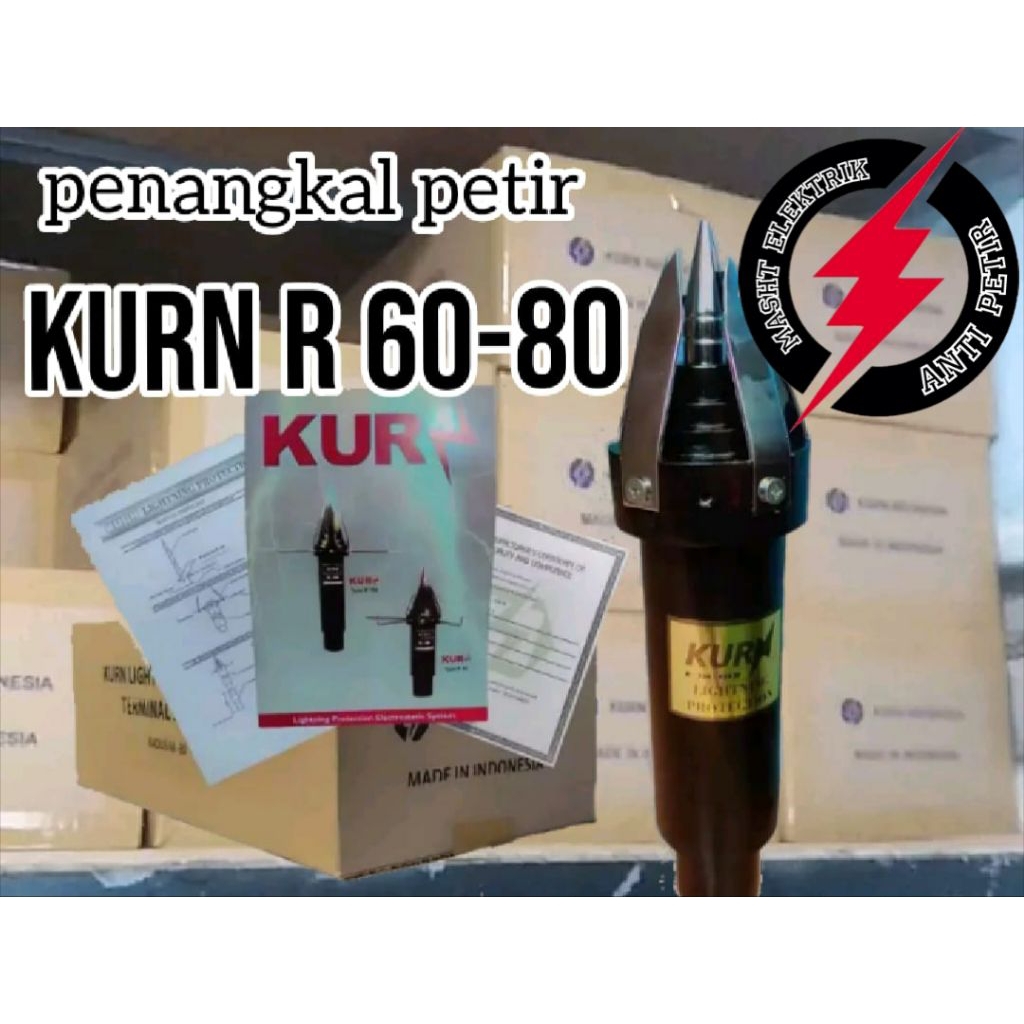 Jual penangkal petir KURN R 60-80 | Shopee Indonesia