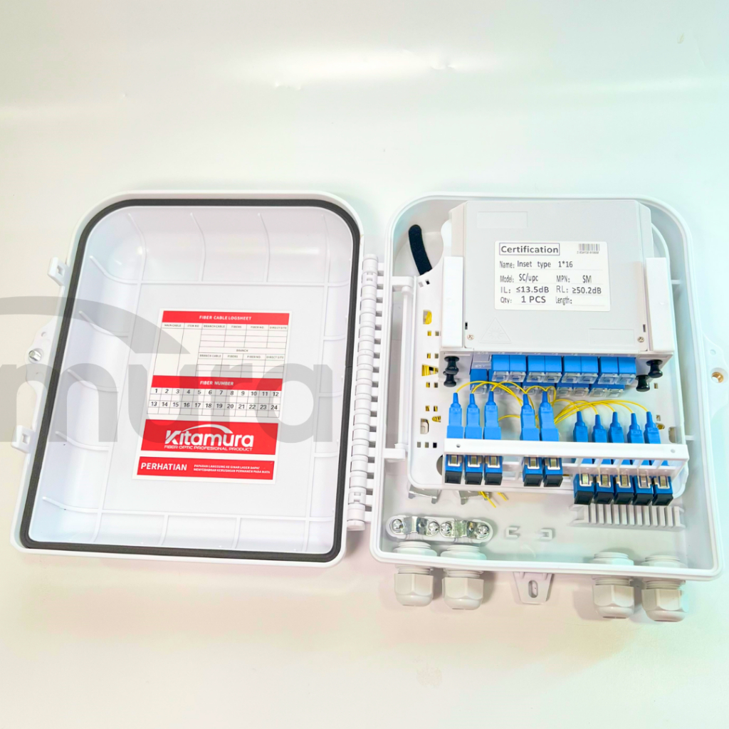 Jual ODP 24 Core Model Box Splitter | Box ODP Mini Combo 16/24 Core ...