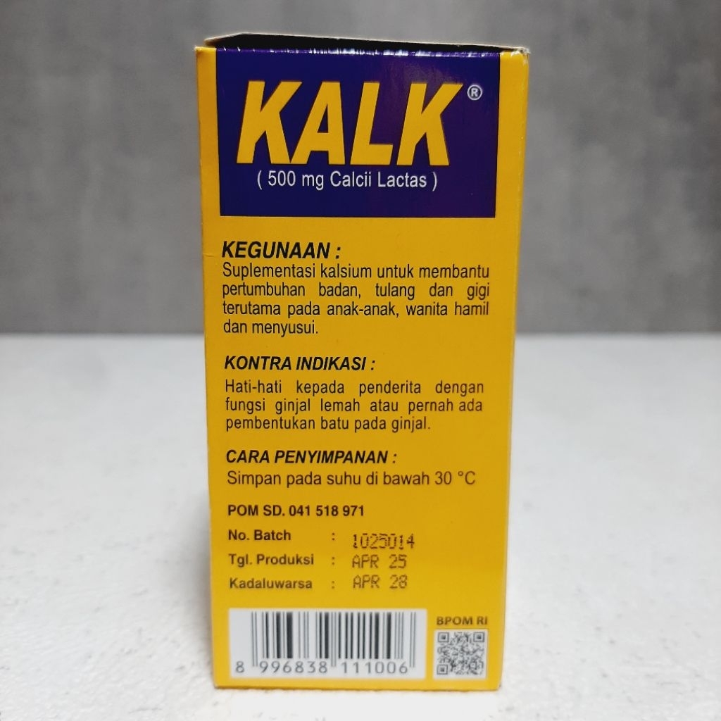 Jual KALK NELLCO – Suplemen Kalsium untuk Tulang Kuat! | Shopee Indonesia