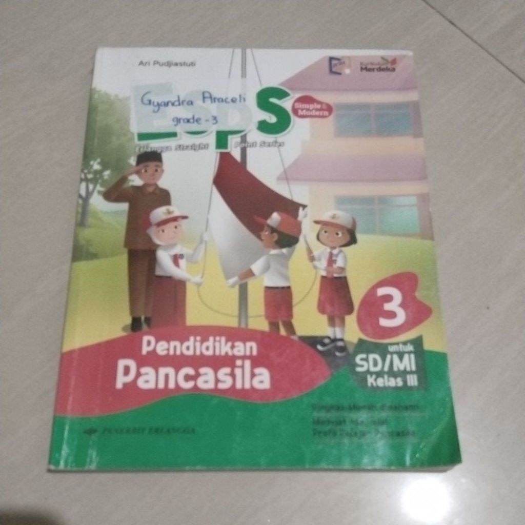 Jual BUKU ORI BUKU ESPS PENDIDIKAN PANCASILA SD KELAS III/3 PENERBIT ...