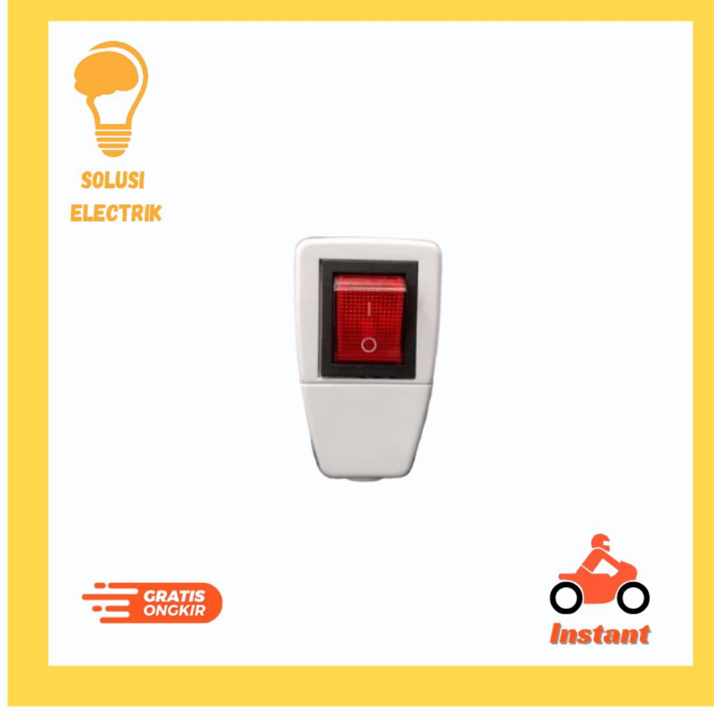 Jual STEKER SAKLAR LAMPU ON/OFF COLOKAN LISTRIK ON/OFF | Shopee Indonesia