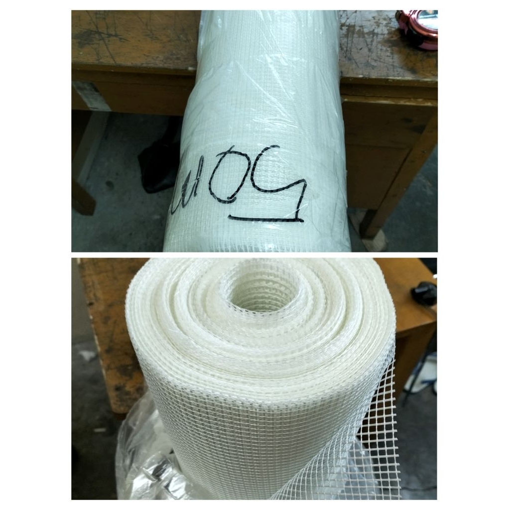 Jual serat fiber mesh fiber mesh fiberglass 0.5mm x 1m x 50mtr | Shopee ...