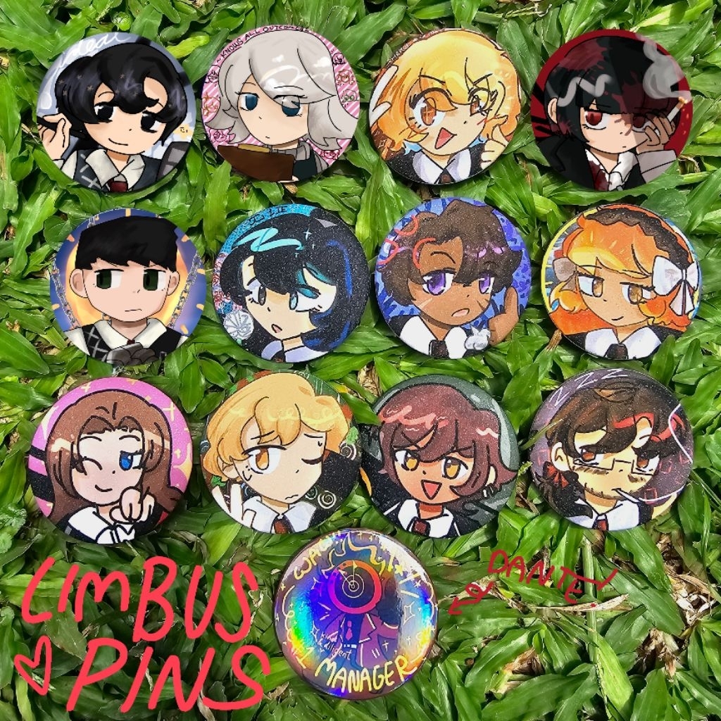 Jual Limbus Company Pin Button | Shopee Indonesia