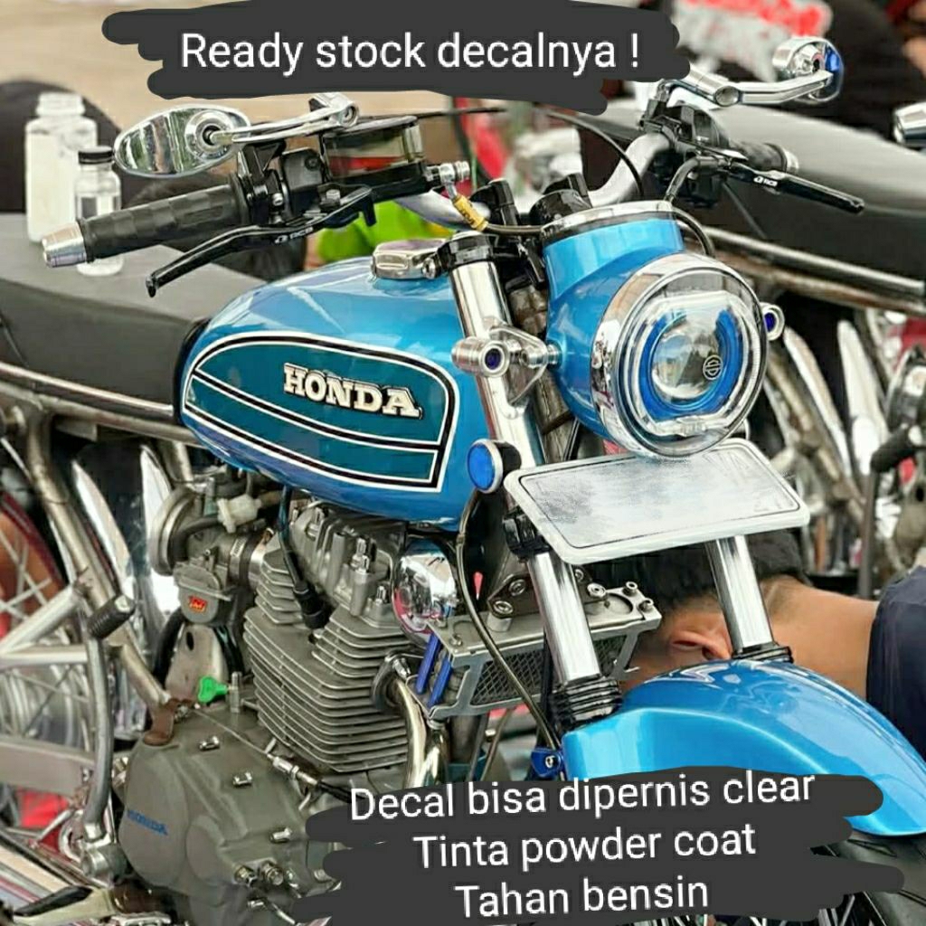 striping honda cb125 stiker honda cb125 stiker cb 125 DETAIL ORIGINAL  stiker CB polet tangki cb125 US stiker tangki cb125 decal tangki cb125 list 