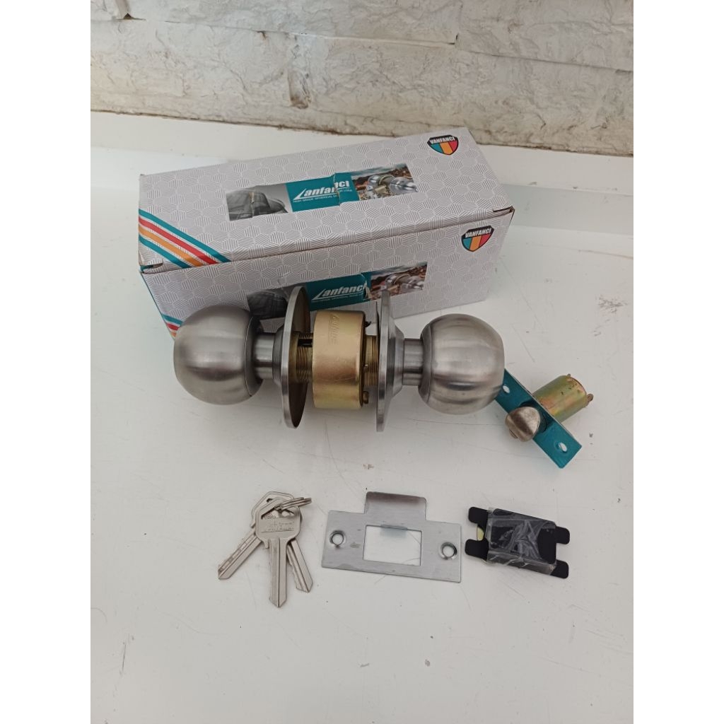 Jual Handle pintu bulat merek VACANCY | Shopee Indonesia