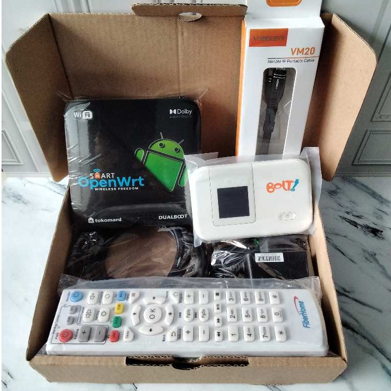 Jual Paket STB Openwrt DUALBOOT Android TV, STB Dual Boot Openwrt dan ...