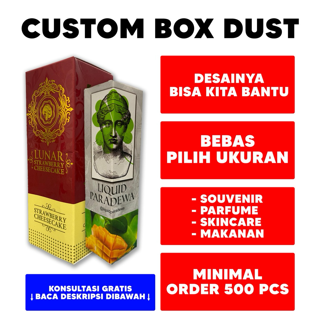 Jual KEMASAN DUS BOX CUSTOM FULL PRINTING | Shopee Indonesia