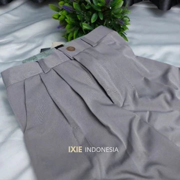 Loose Pants 332 JUMBO Highwaist Wanita Anti Kusut Bahan Polyester Prmeium BB 55 120kg Celana