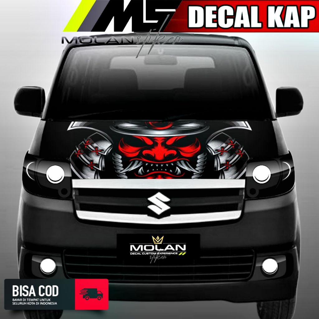 Jual Decal Sticker Striping Variasi Kap/Kabin Suzuki APV Decal Kabin ...