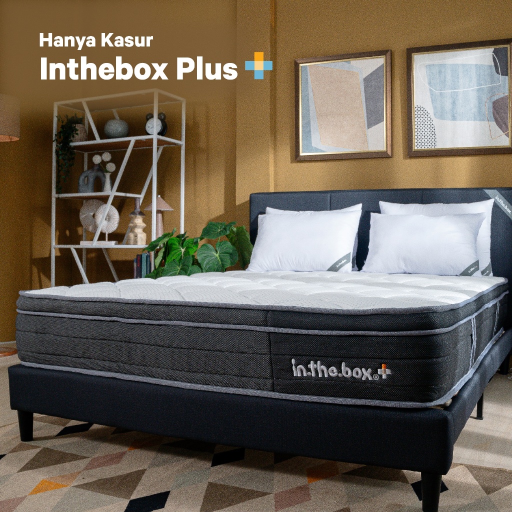 Jual Kasur Spring Bed Berkualitas IN THE BOX PLUS (Plush Top) - FREE ...