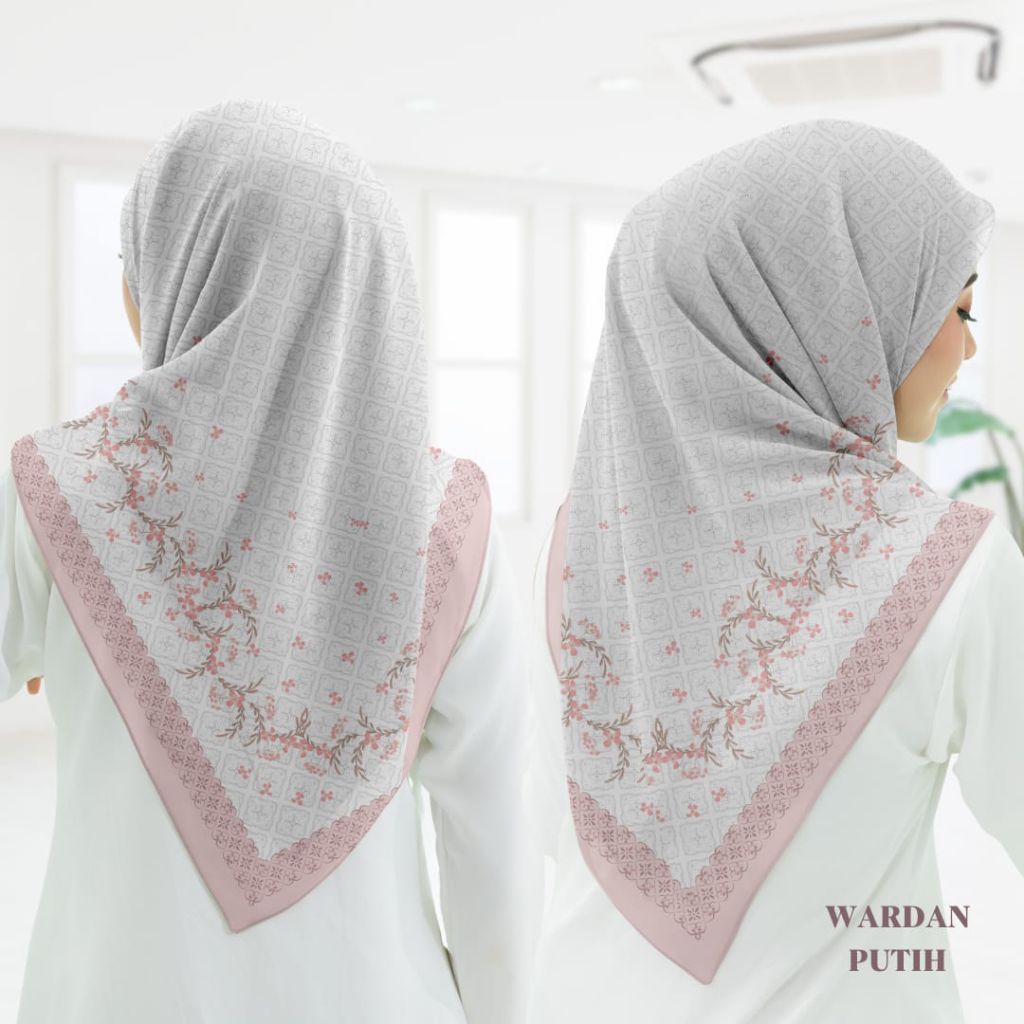 Jual Kerudung segiempat Voal Motif Terbaru Series Wardan Segiempat Voal ...