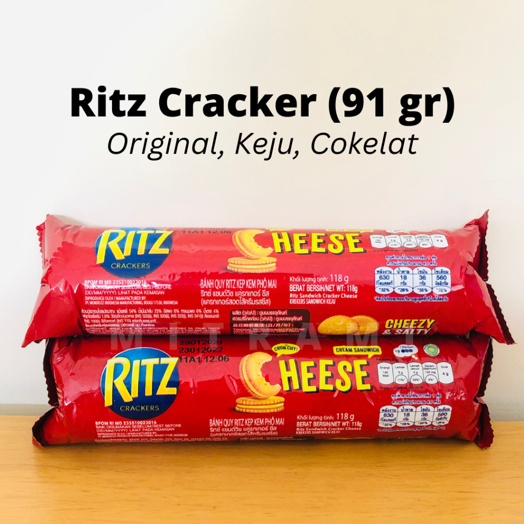 Jual RITZ Crackers (91 GR) Cream Cheese & Chocolate | Shopee Indonesia