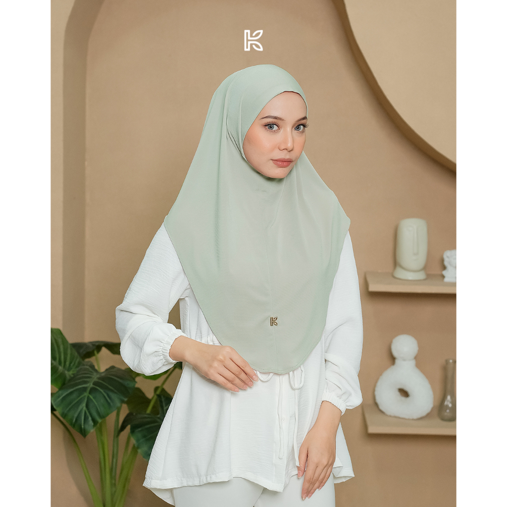 Kalana Scarves Saba Bergo Hijab Bergo Instan Tanpa Pet Jersey Premium