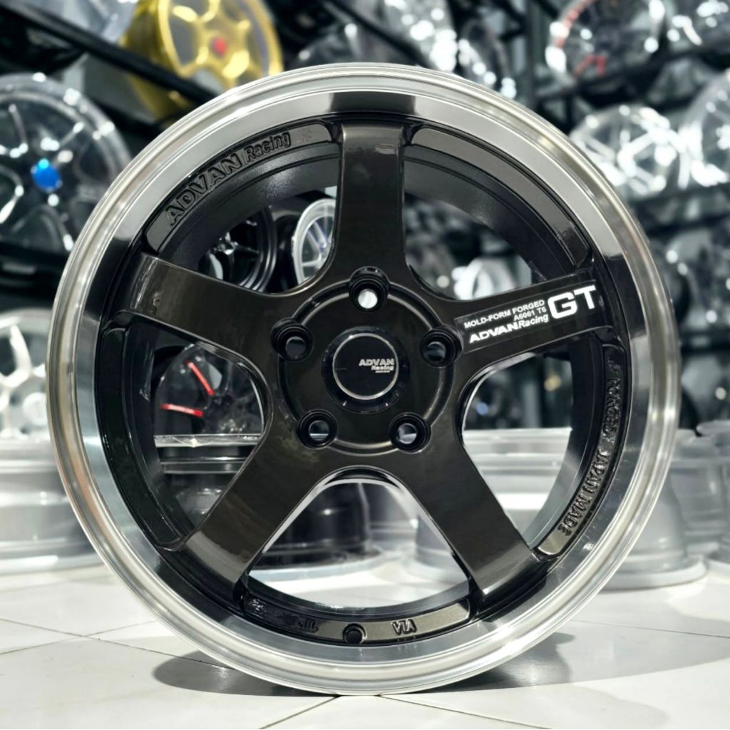 Jual velg racing ring 16 ADVAN GT FLOW FORMING PCD 5X114,3 LEBAR 7 velg ...