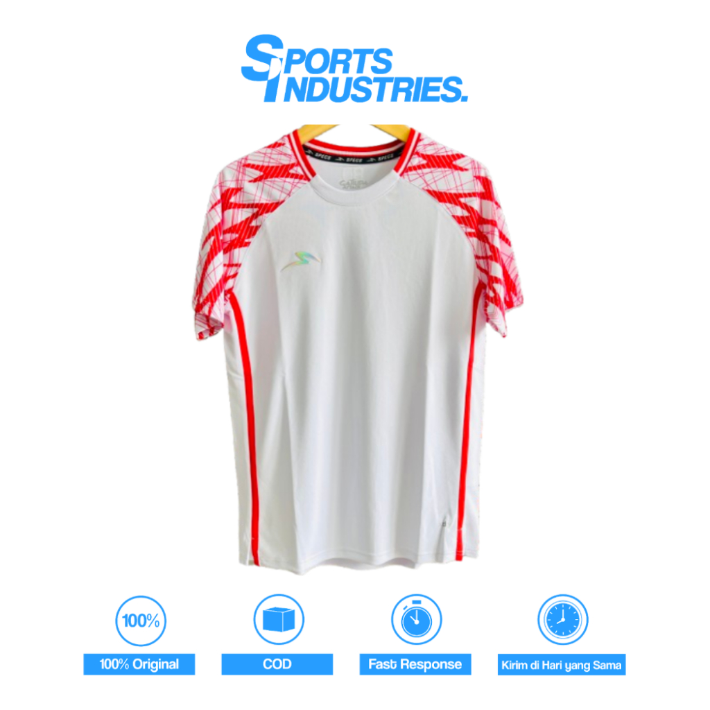Jual JERSEY SPECS GA25 JERSEY 100% ORIGINAL - WHITE | Shopee Indonesia