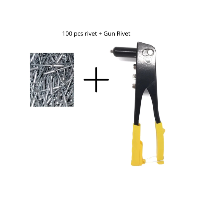 Jual Tang Rivet + Paku Rivetti 100 Pcs (1 Paket) | Shopee Indonesia