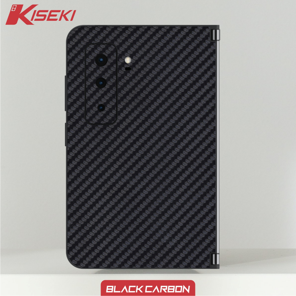 Jual Kiseki Skin Microsoft Surface Duo 2 di Back Case Only Carbon ...