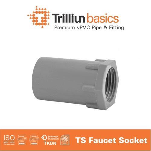 Jual Fitting PVC Faucet Socket ( Socket Drat Dalam ) Trilliun Ekonomis ...